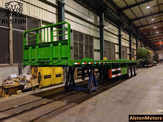Flatbed Semi Trailer for Sale | 12m 45ft Container Trailer