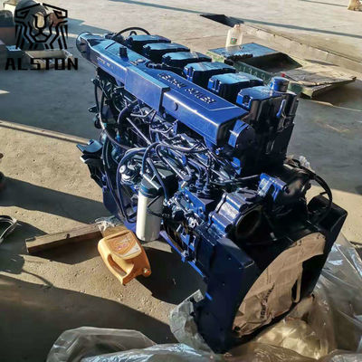 Sinotruk Howo camión de remolque de repuestos, 371HP 375HP motor de camión diesel usado