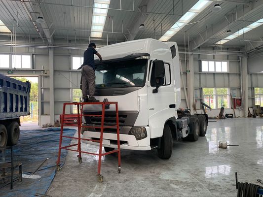 Euro 2 3 Dirección izquierda Sino Howo A7 camión tractor