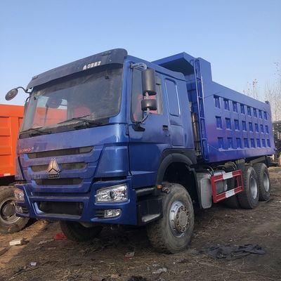 Camiones Howo Usados Azul 6x4, Camión Volquete Sinotruk Howo de 10 Ruedas