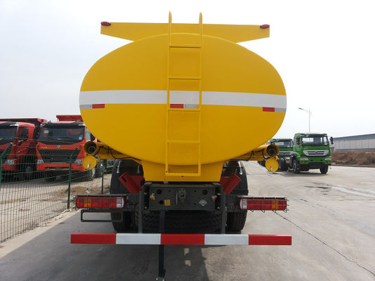 Camión cisterna de combustible diésel amarillo de 371 CV 6X4 20000L