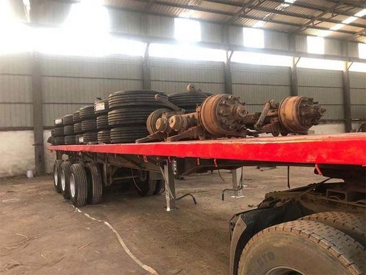 Semirremolque Plataforma Usado CIMC de 3 Ejes