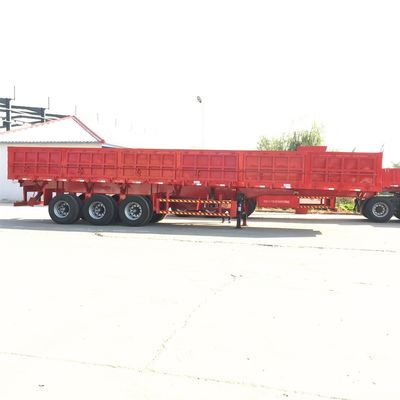Semirremolque volquete lateral de 3 ejes y 40 cbm, semirremolque volquete lateral