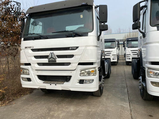 Cabezal de tractor Howo de segunda mano 6*4 375hp