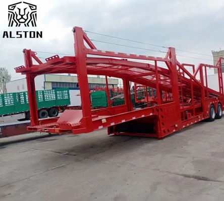 8 unidades Estándar Esqueleto Auto Trailer Trailer, 8 Car Trailer para Venta