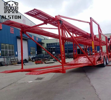 8 unidades Estándar Esqueleto Auto Trailer Trailer, 8 Car Trailer para Venta