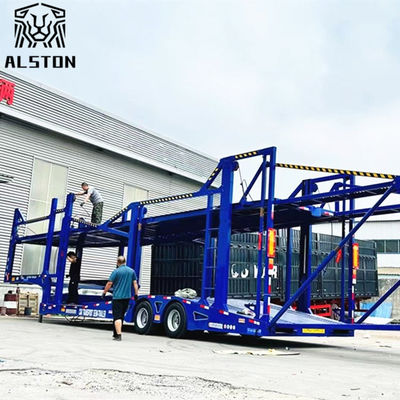 6 a 8 Transporte de vehículos con refuerzo de chasis flexible y estable