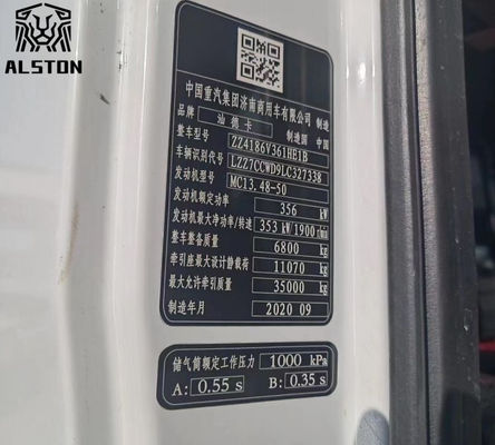 Sinotruk Sitrak G7 4x2 camión tractor usado 480hp con transmisión automática