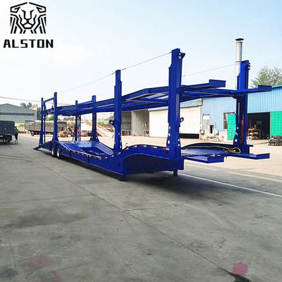 Transporte de automóviles de cubierta alta, remolque de transporte de automóviles enmarcado con bajo consumo de combustible