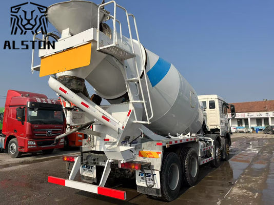 Sinotruk Howo TX 8x4 camión mezclador de hormigón, usado Howo TX 340HP camión mezclador