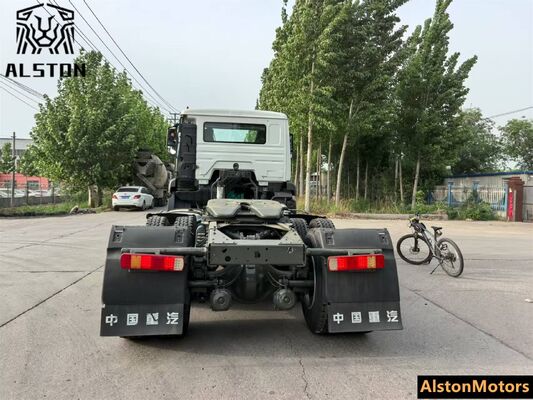 Sinotruk Howo NX 6x4 camión tractor usado en venta en Tanzania. 371HP RHD 10 ruedas precio del motor remanufacturado.