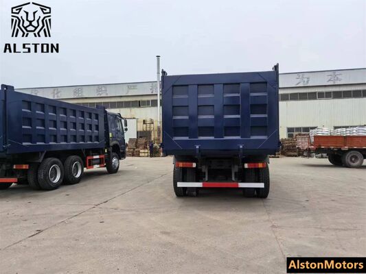 Usado HOWO 6x4 camión de basura 371HP para la venta en Liberia