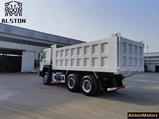 Usado HOWO 6x4 camión de basura 371HP para la venta en Nigeria