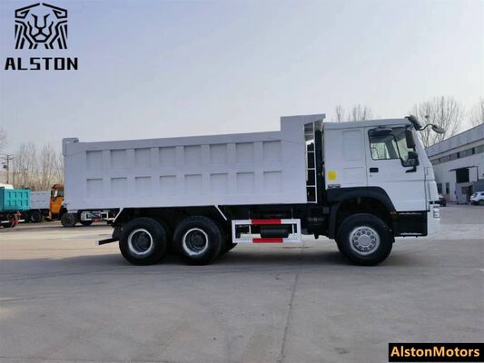 Usado HOWO 6x4 camión de basura 371HP para la venta en Nigeria