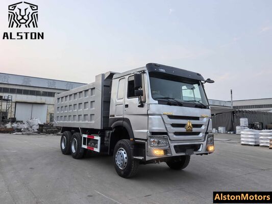 Camión volquete Sinotruk Howo 6x4 380HP usado en venta en Uganda | Volquete de 10 ruedas RHD de 20CBM