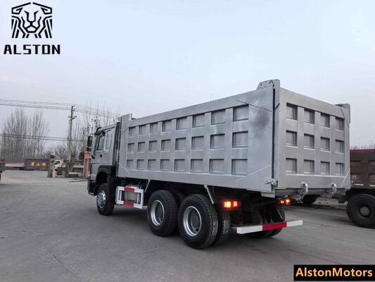 Camión volquete Sinotruk Howo 6x4 380HP usado en venta en Uganda | Volquete de 10 ruedas RHD de 20CBM