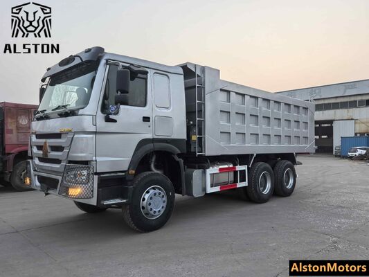 Camión volquete Sinotruk Howo 6x4 380HP usado en venta en Uganda | Volquete de 10 ruedas RHD de 20CBM