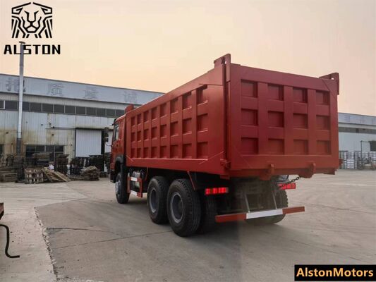 Sinotruk Howo 375HP 6x4 camión de basura usado para la venta en la República Democrática del Congo