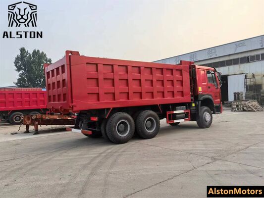 Sinotruk Howo 375HP 6x4 camión de basura usado para la venta en la República Democrática del Congo