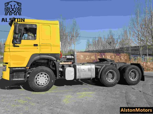 Camión tractor Sinotruk Howo 6x4 usado 375HP a la venta en Angola