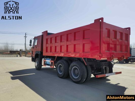HOWO 6x4 camión de descarga 371HP Euro 2 usado para la venta en Etiopía