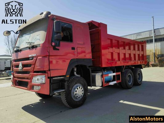 HOWO 6x4 camión de descarga 371HP Euro 2 usado para la venta en Etiopía