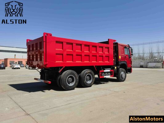 HOWO 6x4 camión de descarga 371HP Euro 2 usado para la venta en Etiopía