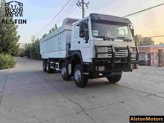 Un camión de descarga HOWO usado renovado para la venta en China