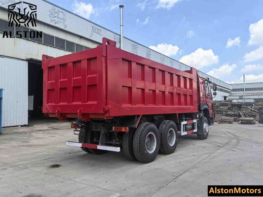 Reparación Usado HOWO 6x4 camión de basura para la venta.