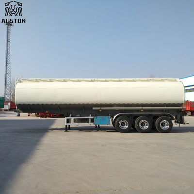 Semirremolque cisterna de acero al carbono de 35000L de gran capacidad
