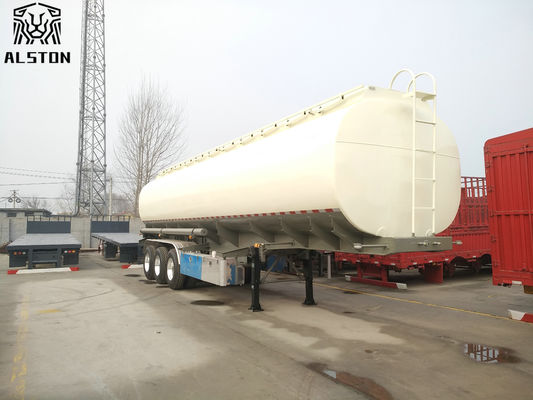 Semirremolque cisterna de acero al carbono de 35000L de gran capacidad