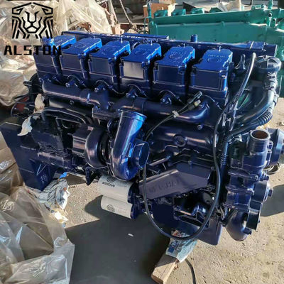 Sinotruk Howo camión de remolque de repuestos, 371HP 375HP motor de camión diesel usado