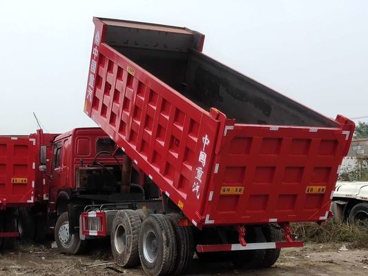Sinotruck usado Howo 10 ruedas camión de descarga 371HP 6x4 25 toneladas