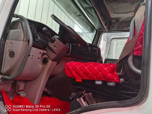 Rojo 20CBM Usado Howo camión de basura 371HP 375HP 6x4