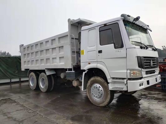 ISO 10 Ruedas 6x4 Tipper Usado Howo camión de basura 371