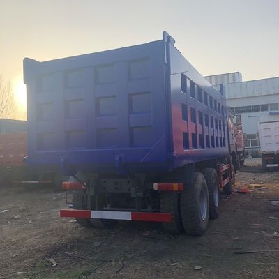 Camiones Howo Usados Azul 6x4, Camión Volquete Sinotruk Howo de 10 Ruedas