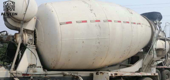 Howo 6x4 camión mezclador de hormigón usado, 10cbm en el sitio camión mezclador de cemento