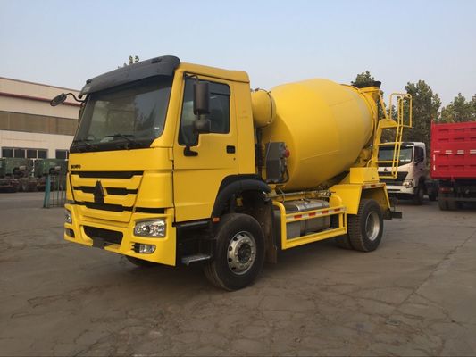 180 CV 4x2 6cbm Howo Mini camión de mezcla de hormigón usado