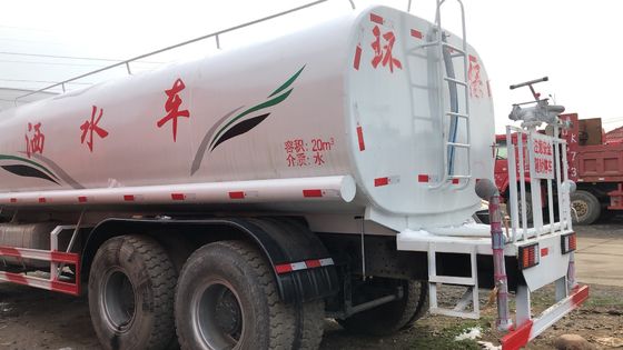 Sistema de aspersión de agua montado en camión Howo 6x4 de 20M3 y 10 ruedas