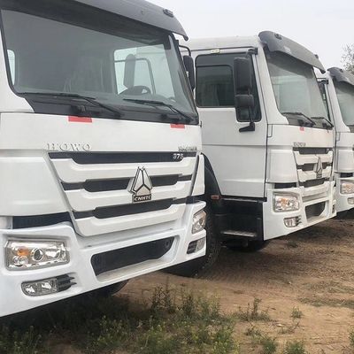 Camiones tractores usados de 10 ruedas, cabezal de remolque usado Howo 371 6x4