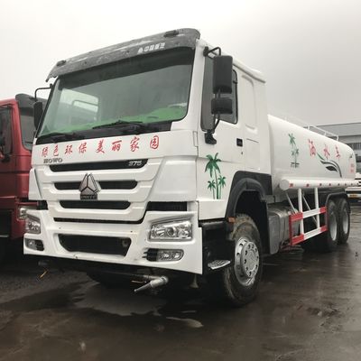 Sinotruck Howo 6x4 camión cisterna de agua de segunda mano camión de 10 ruedas