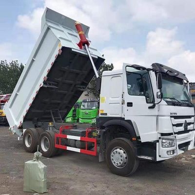 371 HP Usado Howo camión de basura, Sinotruk Howo 6x4 camión de tirón