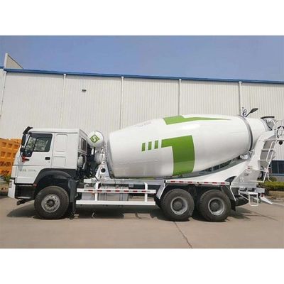 Camiones Howo Usados de 25000 kg con Potencia Diésel, Camión Mezclador de Cemento de Hormigón Usado