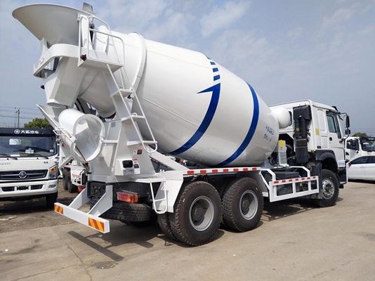 Camiones Howo Usados de 25000 kg con Potencia Diésel, Camión Mezclador de Cemento de Hormigón Usado