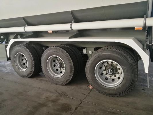 Semirremolque cisterna de combustible con suspensión mecánica, Remolque cisterna de petróleo crudo