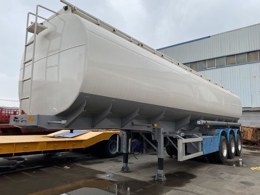 Semirremolque cisterna de combustible pesado de tres ejes, semirremolque cisterna de diésel