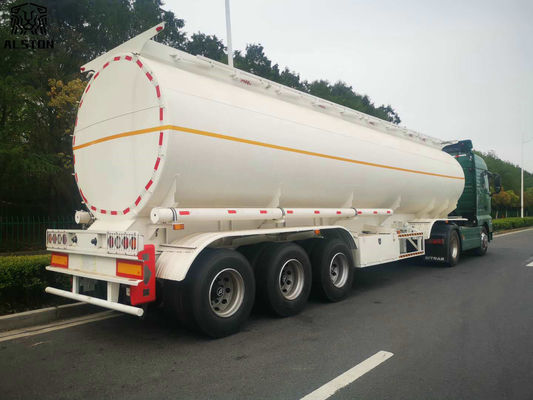 Cisterna de combustible de 35000 litros Semirremolque, remolque de cisterna de tres ejes 3x13T