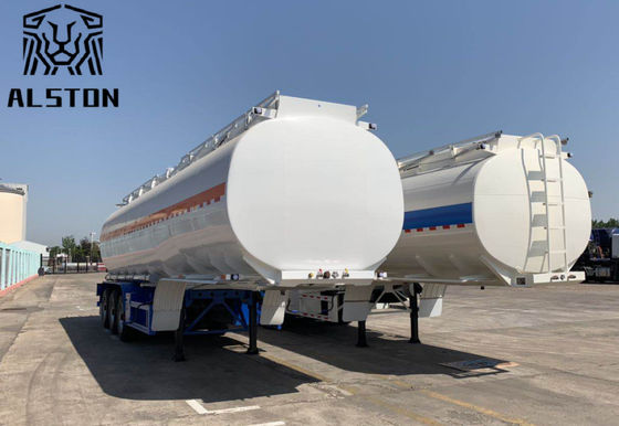 Camión cisterna de combustible de aleación de aluminio de 3 ejes y 13000 galones (40000 litros)