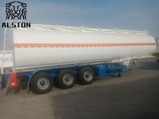 Semi-remolque para tanque de combustible de aluminio