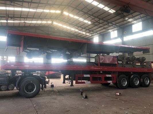 Semirremolque Plataforma Usado CIMC de 3 Ejes